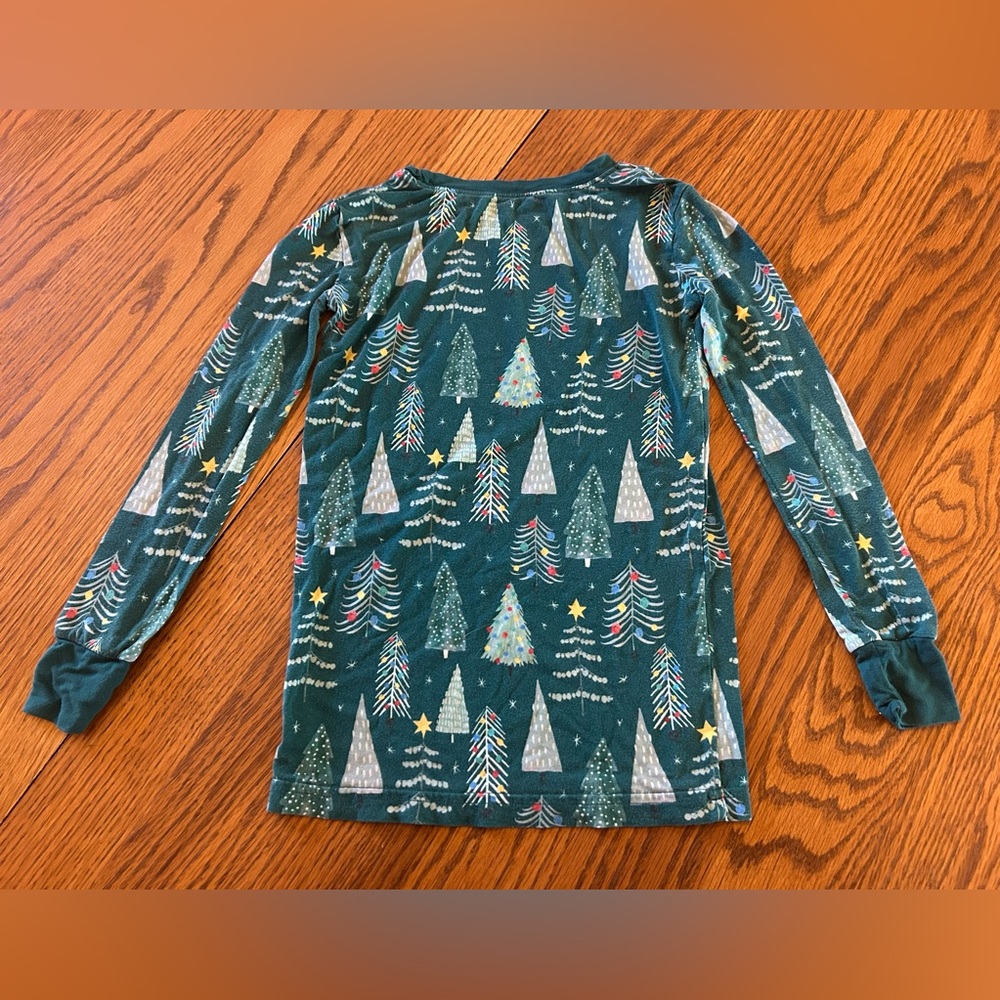 Little Sleepies Green Twinkling Tree Pajama Set - Picture 4 of 5